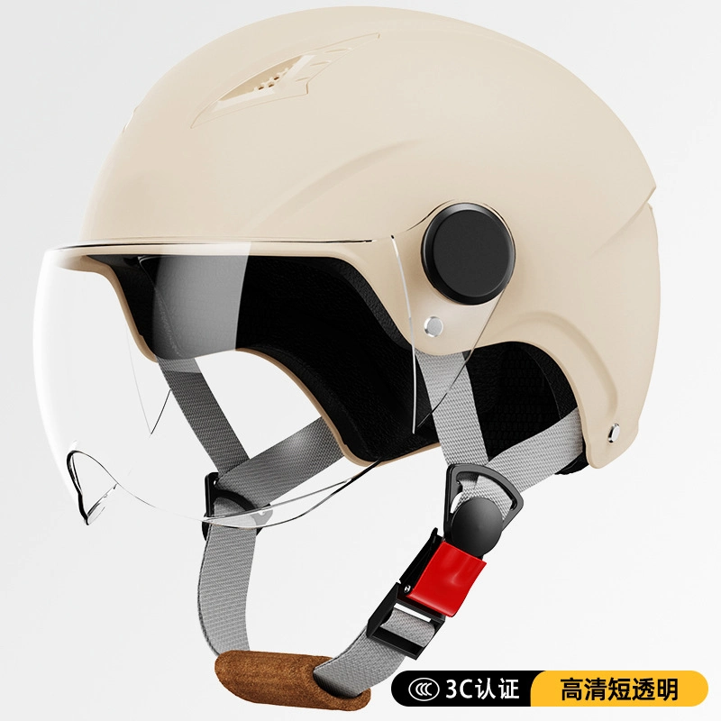 2023 New High quality/High cost performance Motorcycle Half Open Face Riding Safety Helmet 3CE/CE Approved Breathable Anti-Fall Motorbike Motocross Racing Helmet