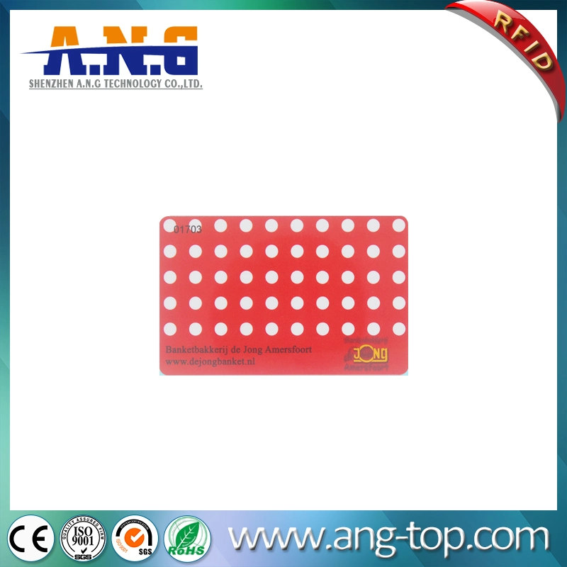 Promoción de la simple Transponder RFID em4200 em la tarjeta de regalo