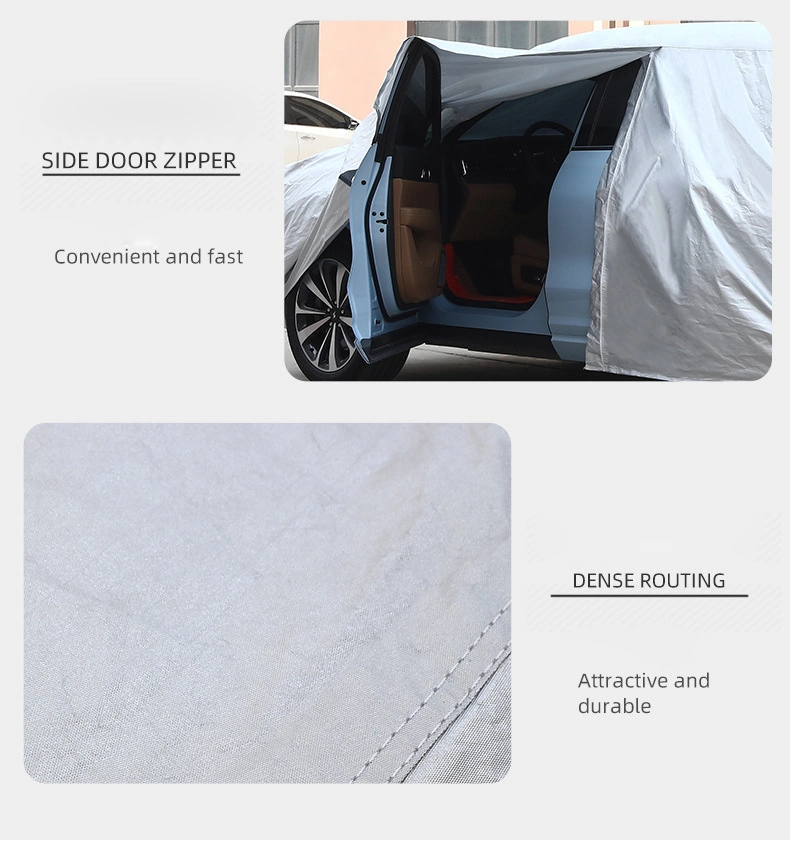 Funda de coche flexible de alta calidad resistente al polvo de superficie negra satinada Interior con felpa suave