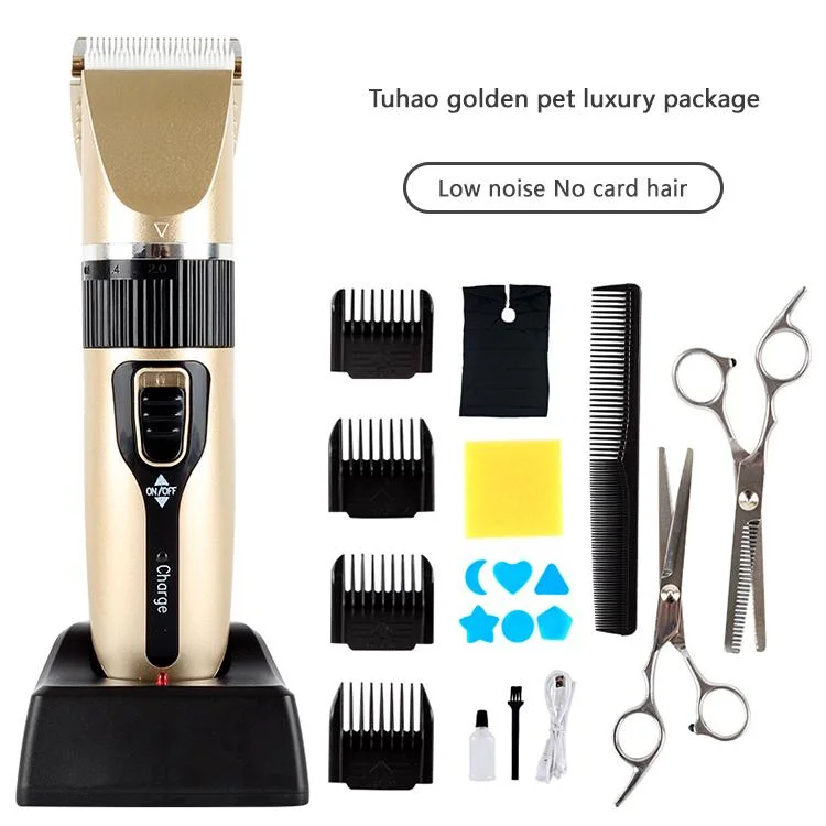 Pet Beauty Appliance Hair Remover Dog Grooming Brush Clipper Set