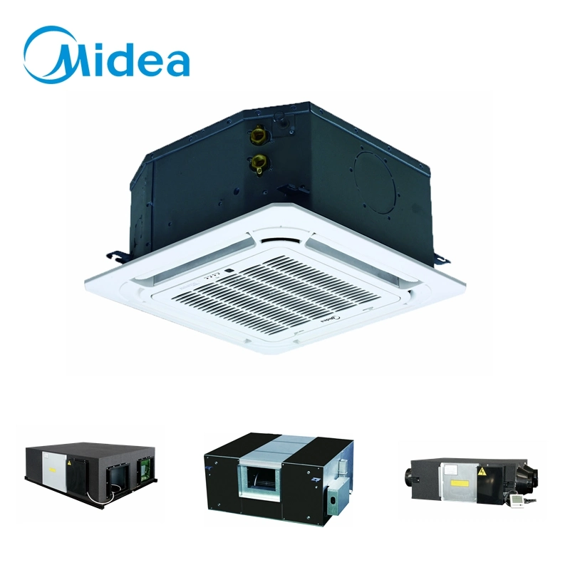 Midea 600cfm High-Lift Drain Pump Fcu 4-Way Ceiling Mounted Cassette Type Chilled Water Fan Coil Units