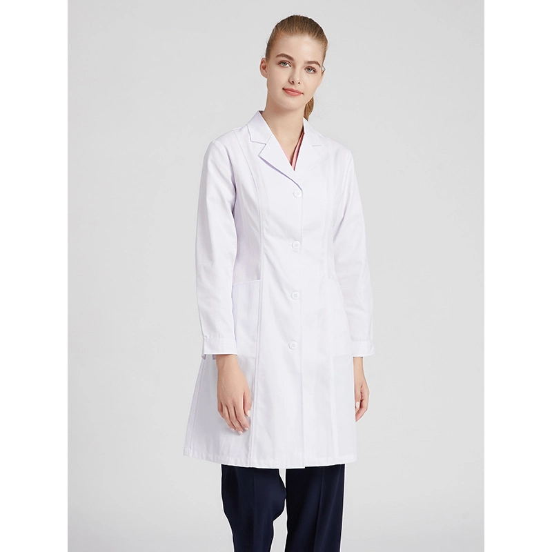Fancy médicos blancos matorrales/Traje de matorrales y enfermera Hospital diseños uniformes