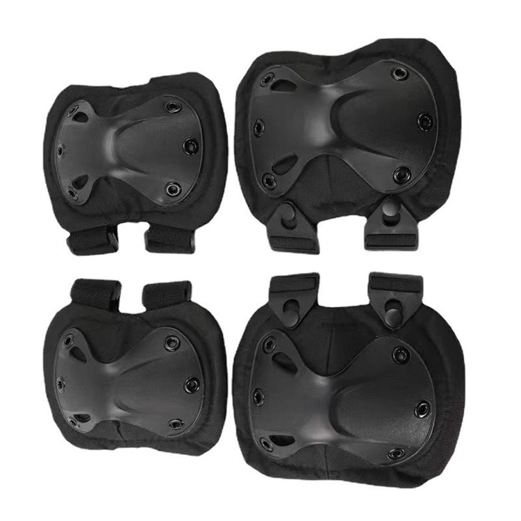 Tactical Adjustable Safety Protective Knee Elbow Pads for Outdoor