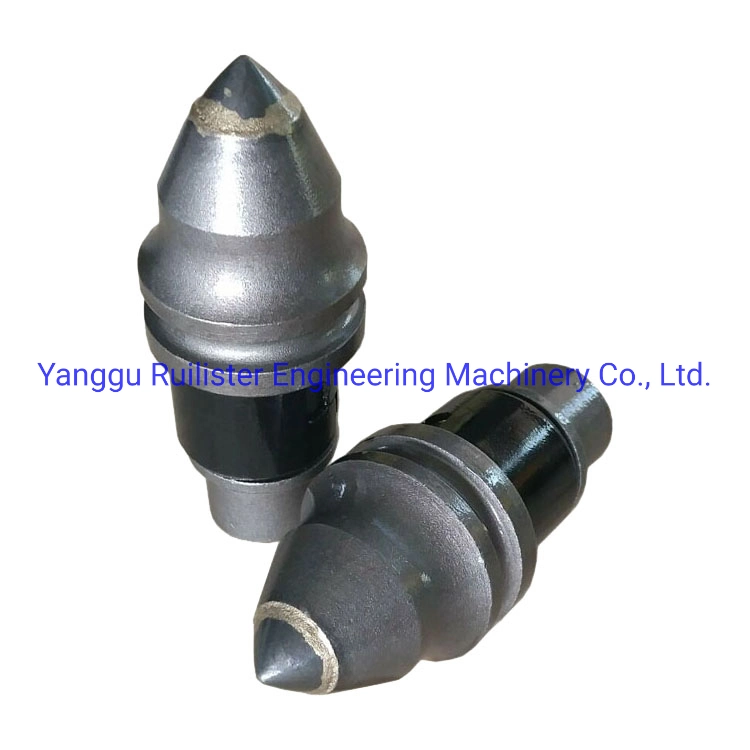 Earth Auger Bucket Teeth Tungsten Carbide Bullet Teeth Earth Cutting Tools