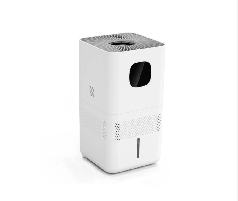 8L Non-Fog Humidifier HEPA UVC Air Purifier Invisible Water Moist Purification