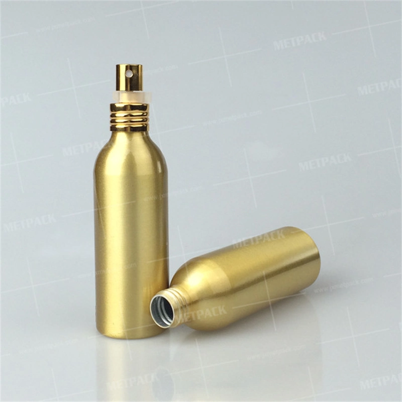 New Aluminium Steel Pump Spray Skin Care Packaging Container Luxury Cosmetic Bottle Set