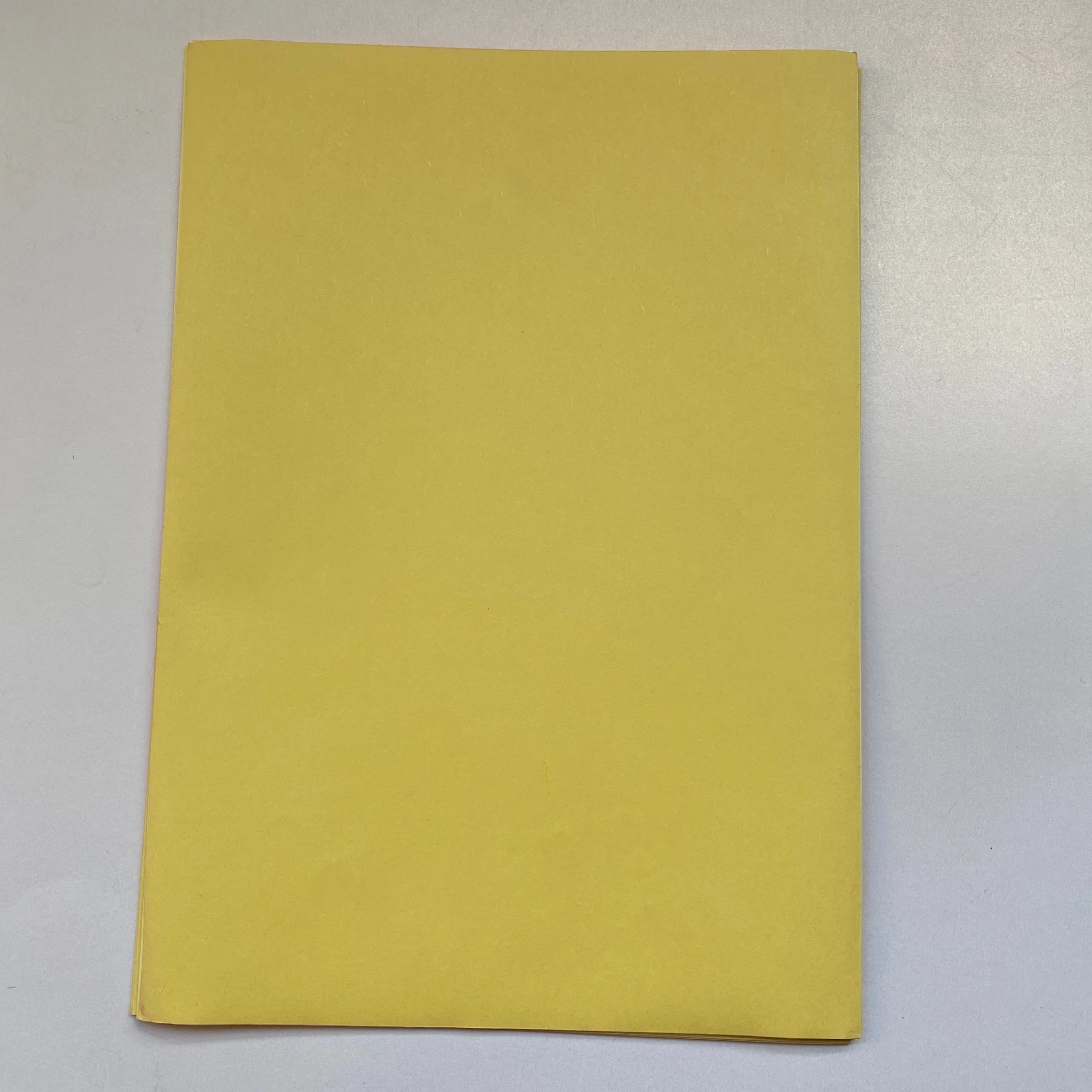 Factory Sell Colored A4 Self-Adhesive Fluorescent Paper Stickers Writing Paper in Stock