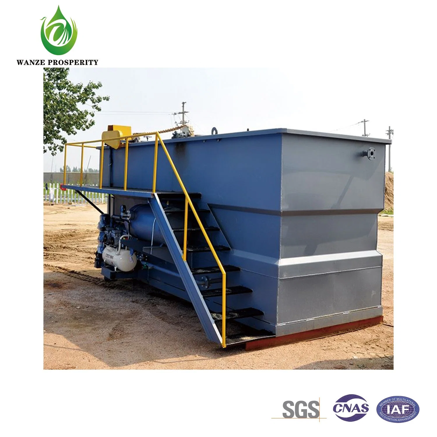 Air Dissolution Flotation Machine, Kitchen Waste Resource Utilization, Sewage Treatment Equipment