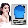 Electronic Soft Sonic Wash Silicone Face Cleaning Brush