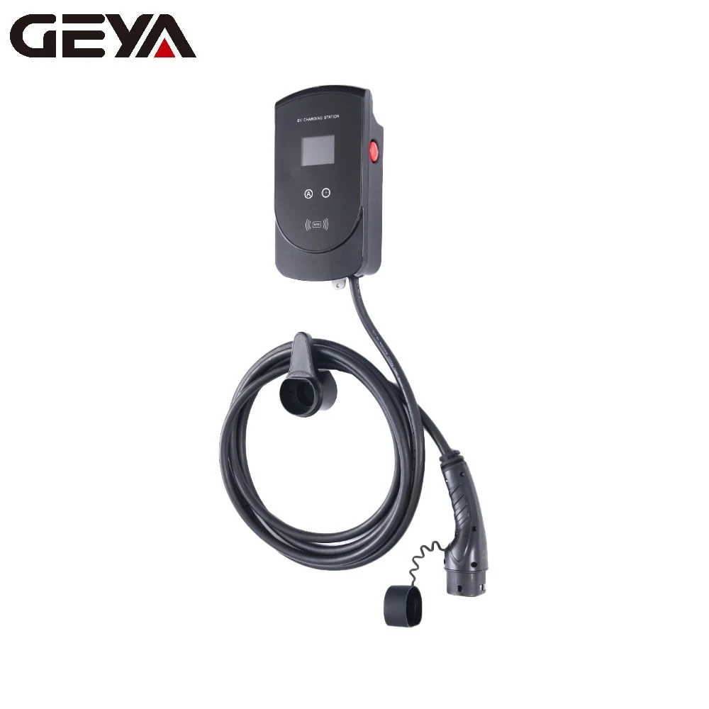 Geya Gwev-Am3-50-Type1 Dlbcurrentbalancemode Type 1 Type 2 Cabletype EV Charger AC EV Charging Station for New Energy Car