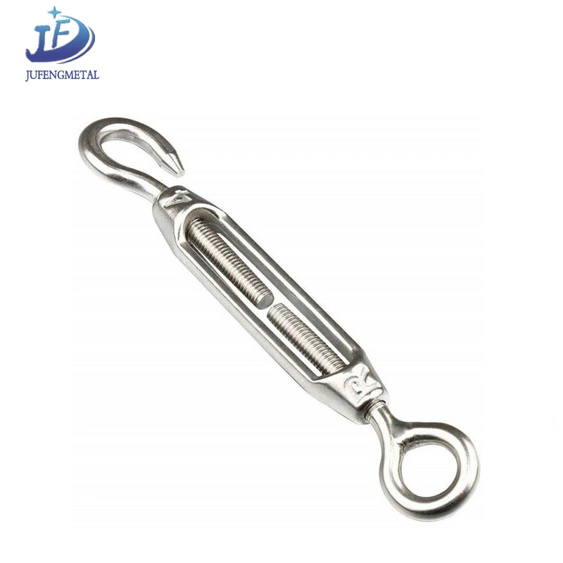 Factory Supplied Rigging Hardware Stainless Steel 304/316 Eye and Hook Turnbuckles