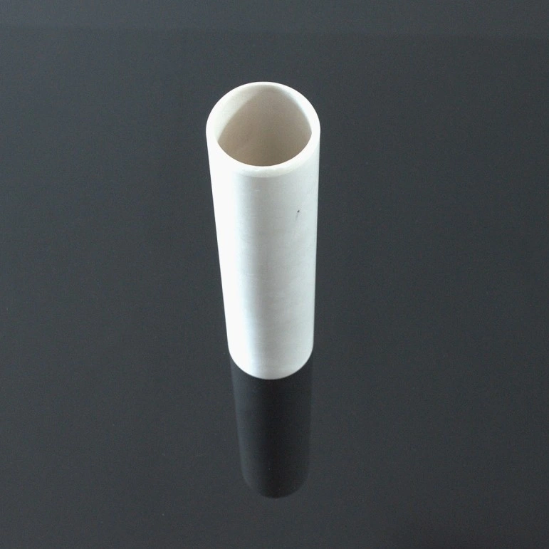 De nitruro de aluminio de alta temperatura OEM Aln funda de protección cerámica / tubo de aluminio
