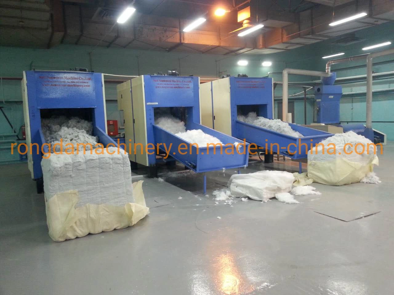 Factory Price and Custom-Made Working Width Electric Bale Opener Which Can Mix Three Kinds Material and Control Each Weight