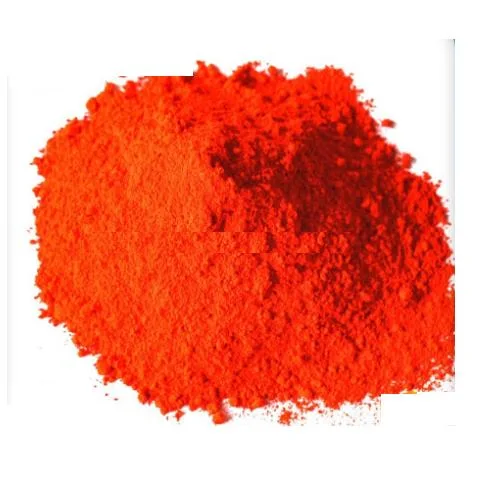 Colorant en poudre de pigment orange utilisé pour colorer les produits en plastique