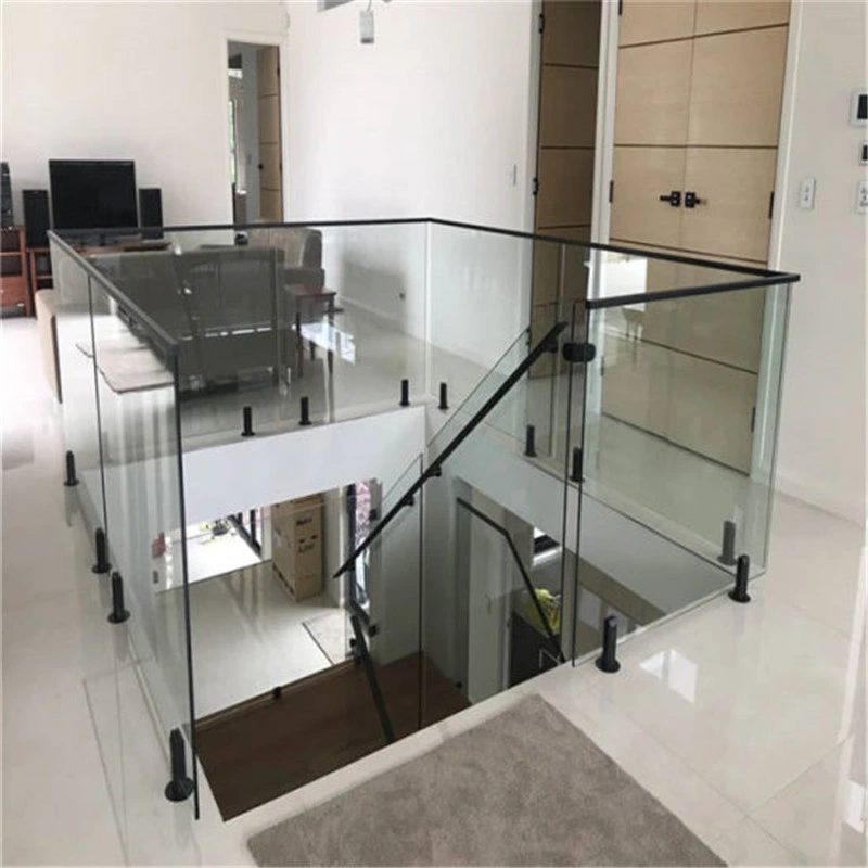 Factory Manufacture Handrail Frameless Glass Parapet /Balcony Frameless Glass Parapet /Stair Frameless Glass Parapet, Security Frameless Glass Parapet