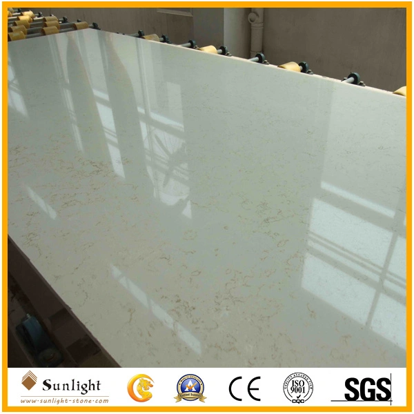 White/Yellow/Green/Pure Artificial Quartz Stone