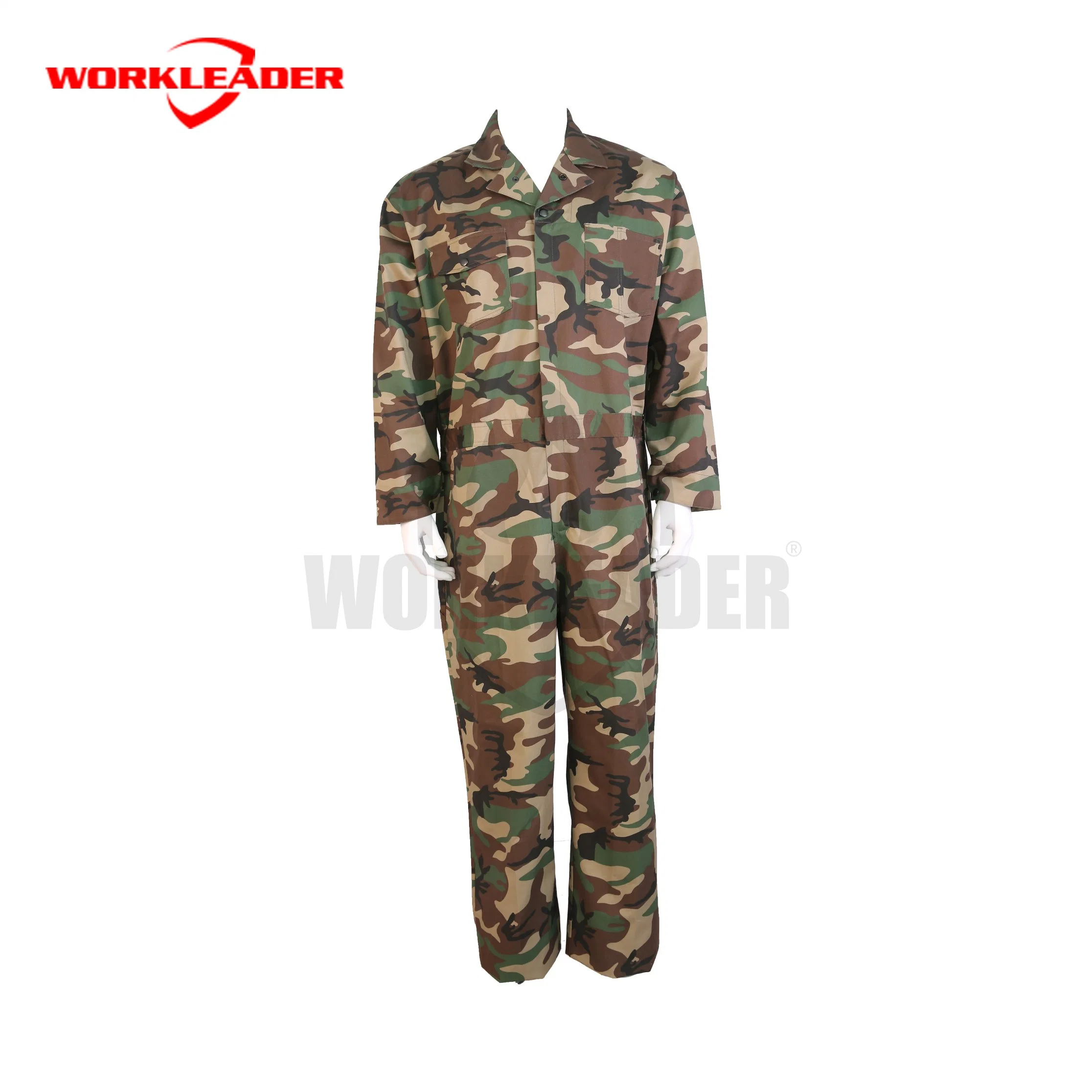 Camouflage Print Insulation Coveralls Workwear