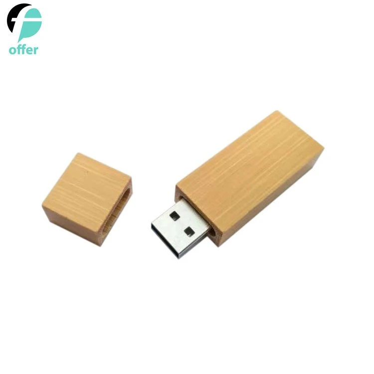 Unidade Flash USB de madeira de 16 GB