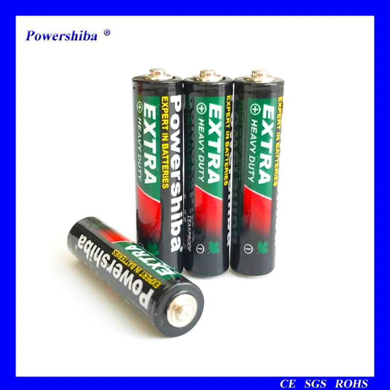 Zinc Battery R03p Um4 AAA Carbon Toys Consumer Electronics Cylindrical