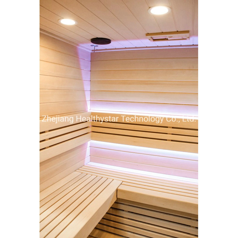 4 People Capacity and Sauna Room Type Traditional Sauna Steam Sauna Finnish Sauna Wet Steam