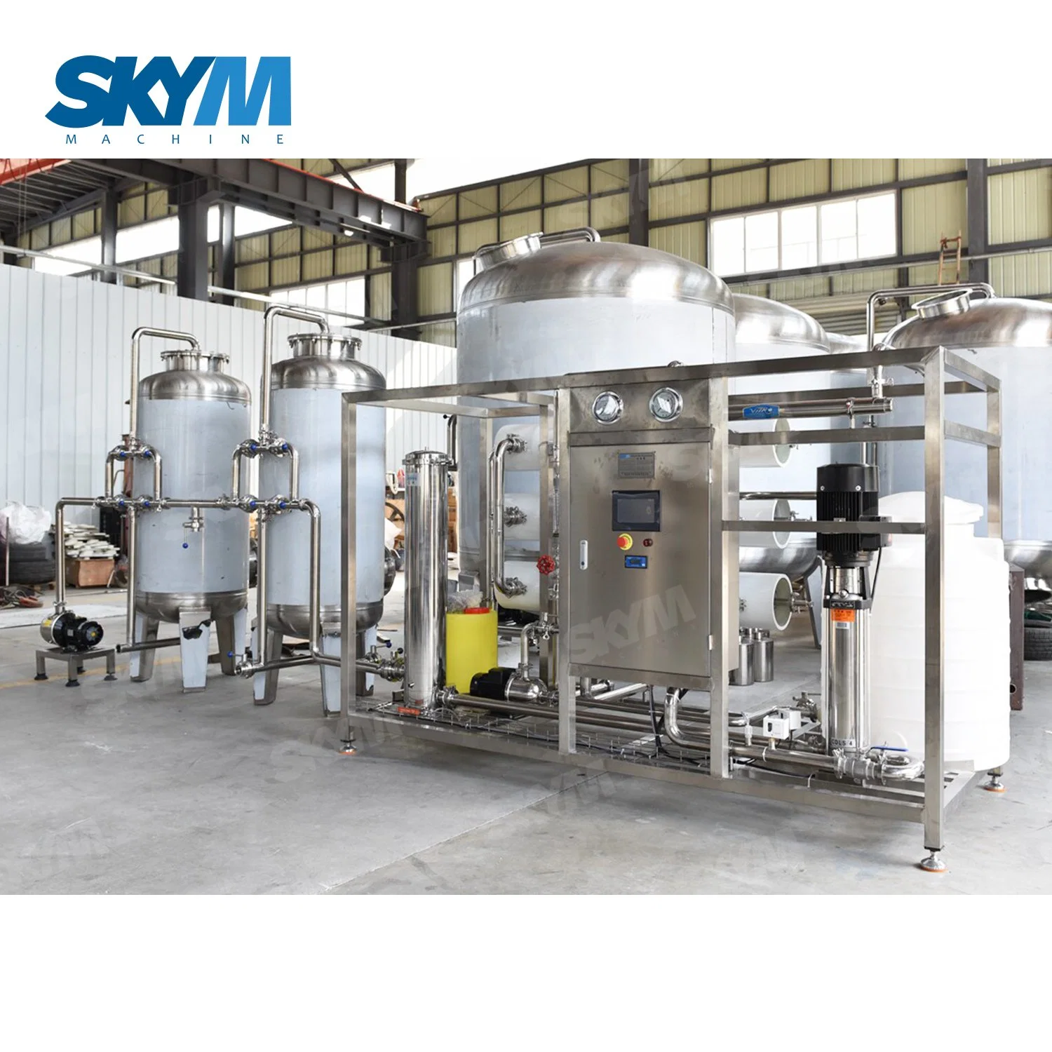 3000liters Per Hour Pure Drinking Water Making Treatment Equipment Reverse Osmosis System Machine