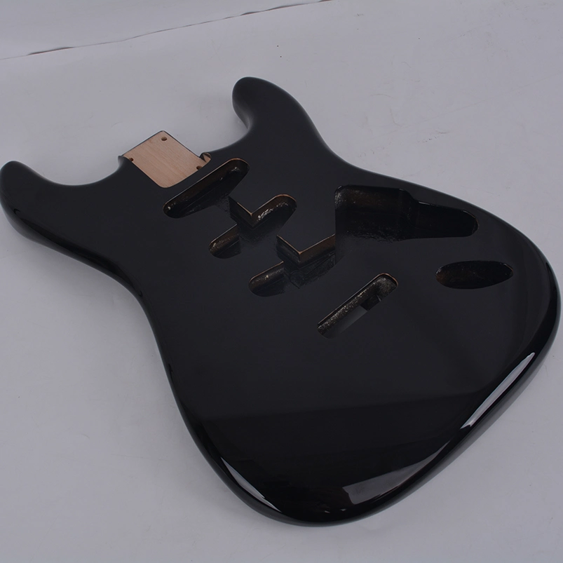 La fabricación del Cuerpo de guitarra eléctrica St guitarras accesorios de madera acabados en blanco CUERPO Gitar