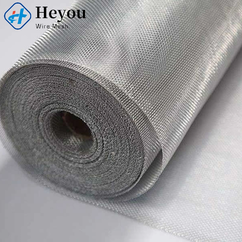 17*17 Stainless Steel Wire Mesh Anti-Corrosion Micron Plain Screen Woven Mesh Bulletproof and Home