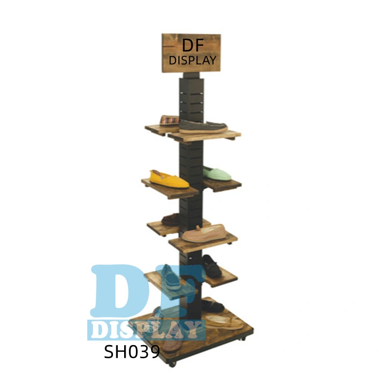 Schuhe Geschäft Möbel Custom Metal Display Racks Sport Schuhe Display Stand Retail Schuhregal Display