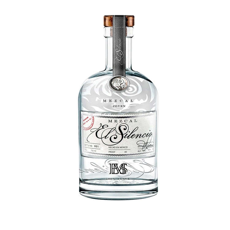 Custom 500ml 750ml Fancy Spiritueux Alcool Flacon en verre de Whisky Gin Vodka