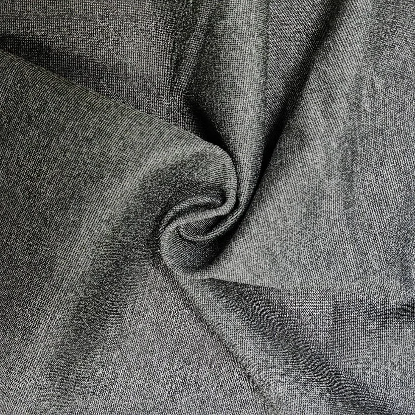 Nylon Rayon Spandex Ponte Roma Milano Rib Twill Plain Dyed Knitting Fabrics