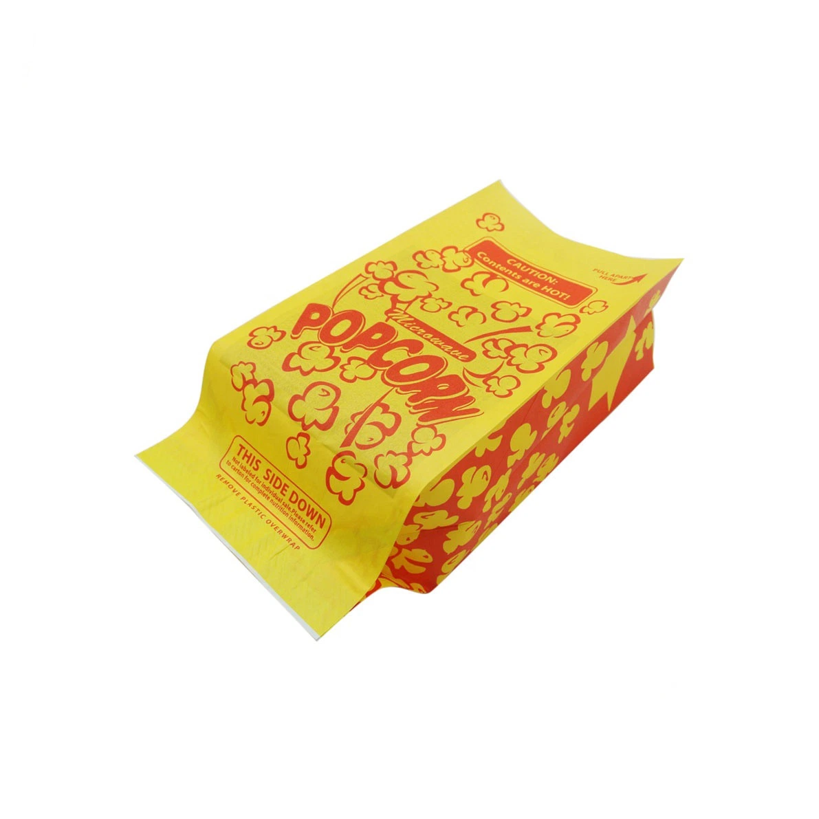 Custom Food Grade Factory Direct Paper Microwave Popcorn Packaging Bag