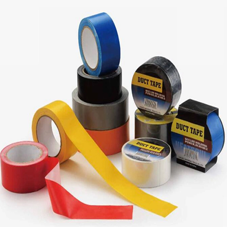 Black Colorful PVC Self Adhesive Electrical Insulation Tape Fire Retardant Film 0.13mm Insulating Tape