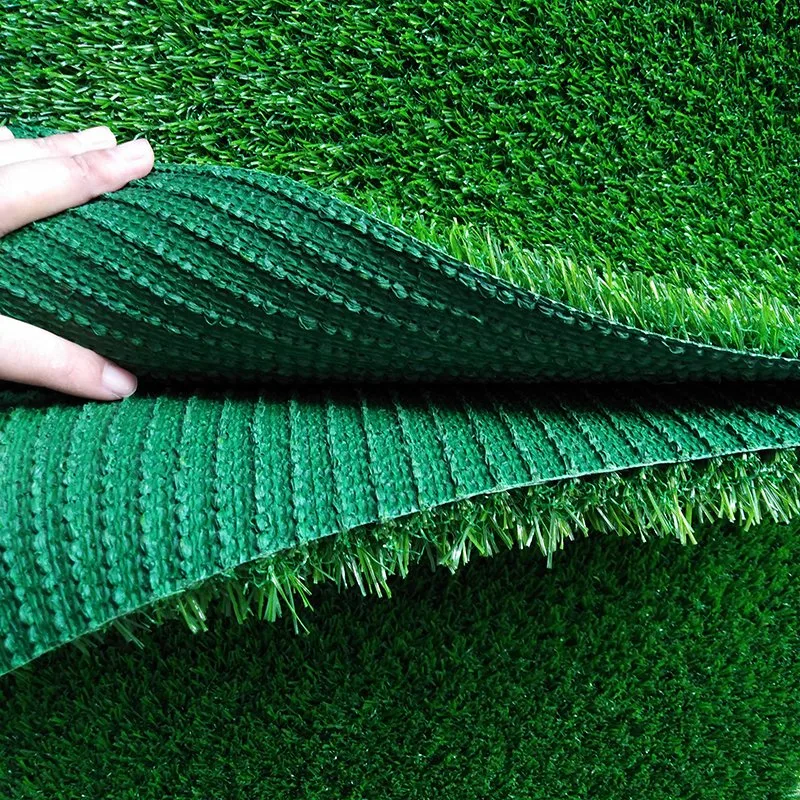 El plástico verde natural Césped artificial para jardín Decoración