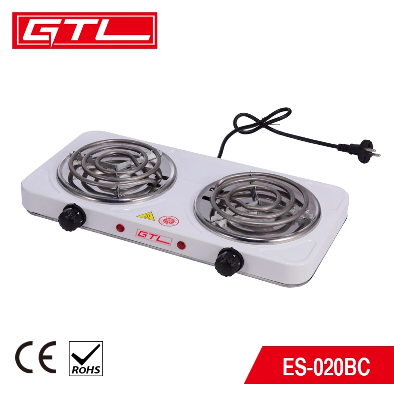 Electric Double Burner 2000W Portable Hot Plate Stove Camping Cook Stove Electric Stove