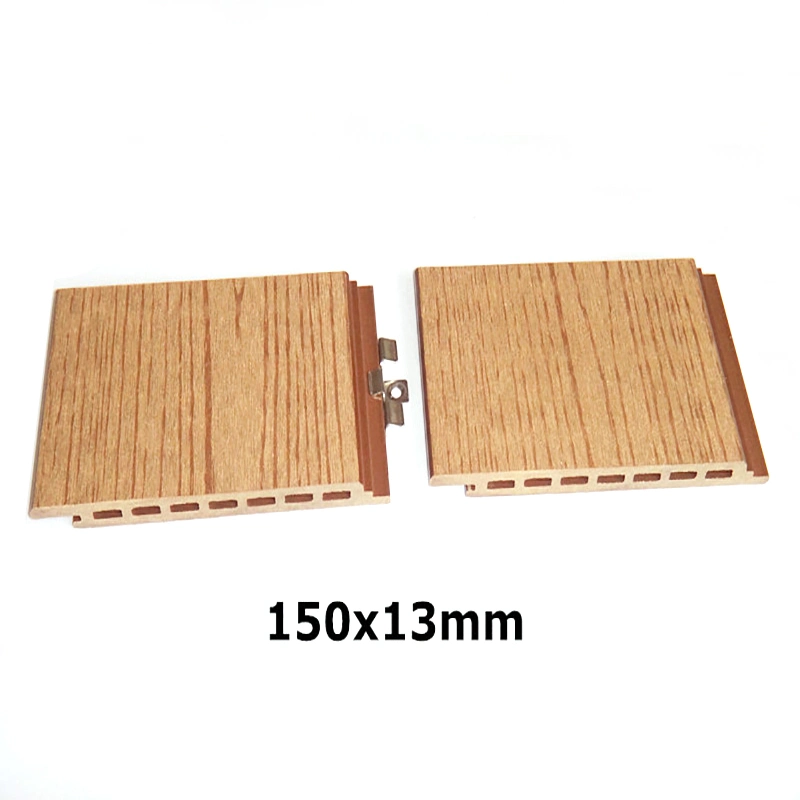 Outdoor Board Wood Plastic Decoration 3D Wall Panel WPC with Good Service