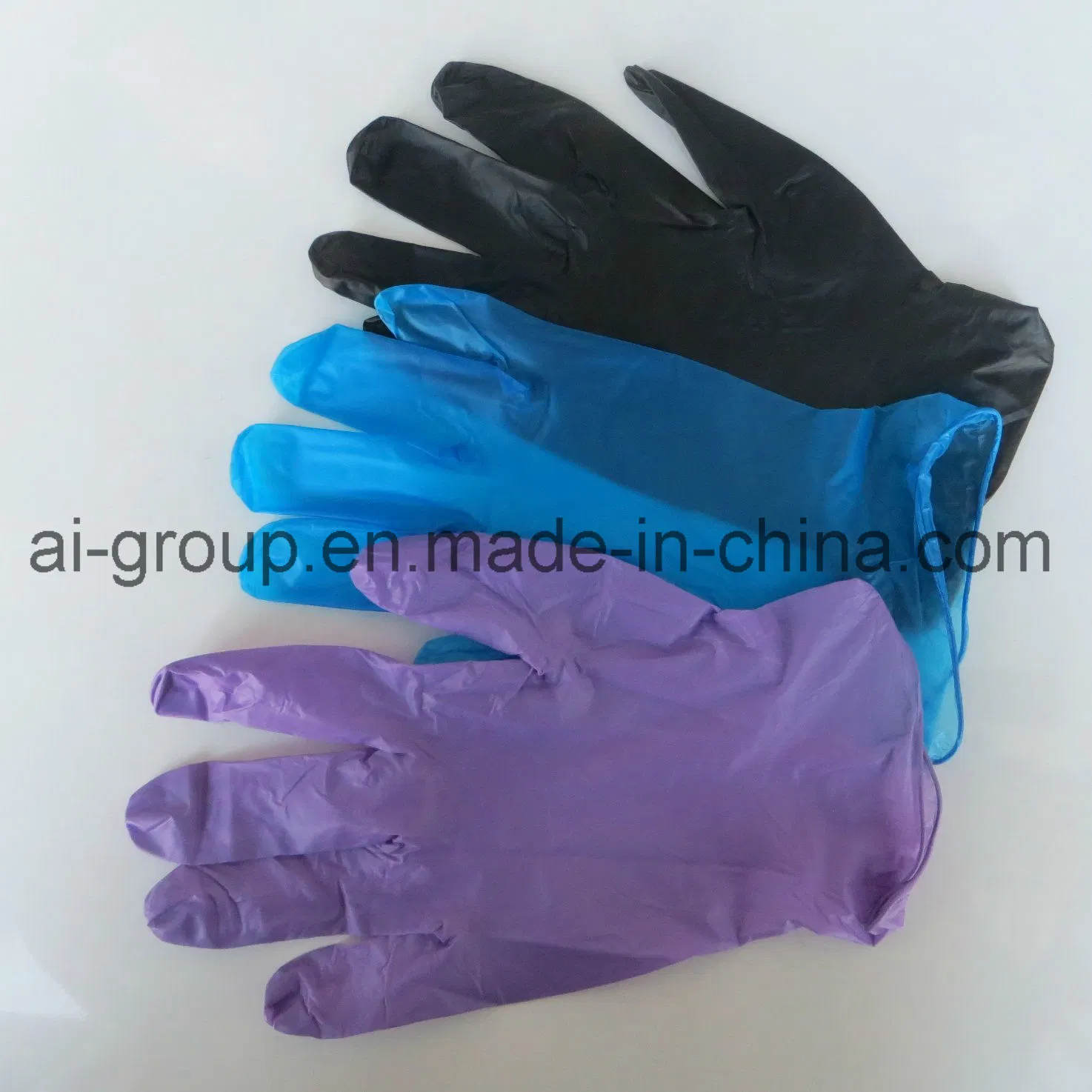 Económico Anti-Dirty PE guantes desechables de vinilo para el hogar funciona/Catering