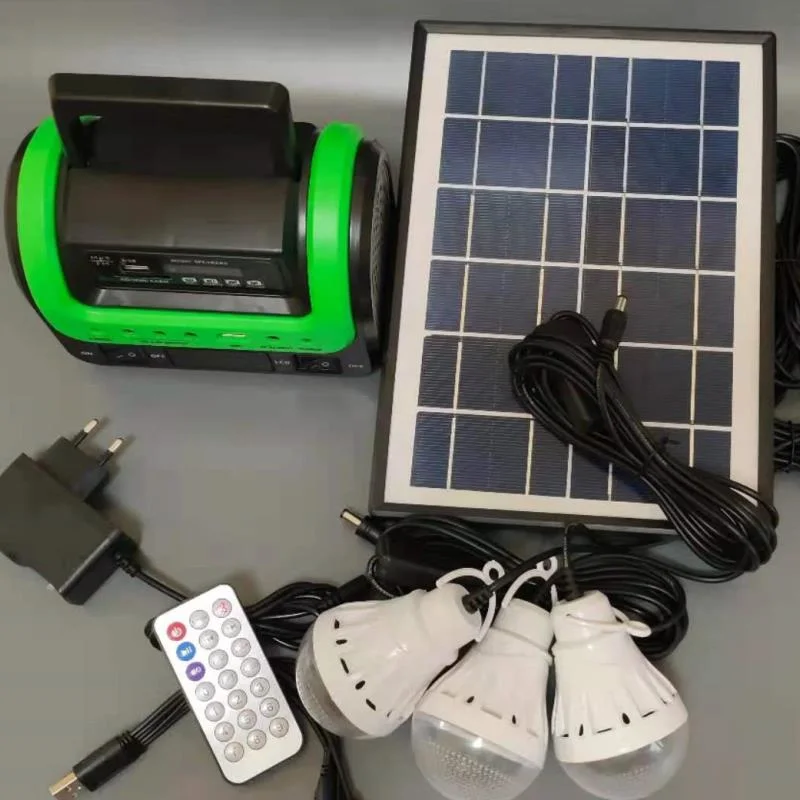 Großhandel Solar Power Home Beleuchtung Solar Power System Gute Fabrik Preis mit Fernbedienung