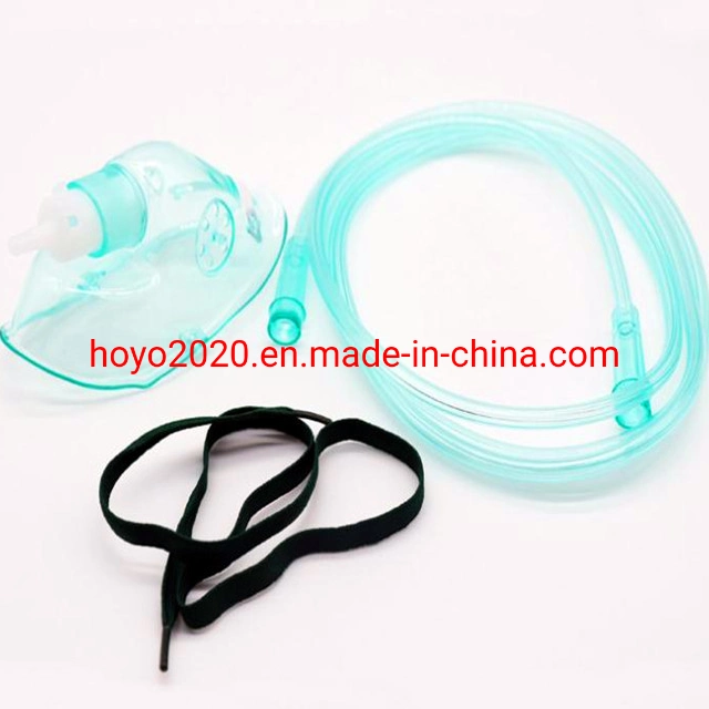 Hi Flow Oxygen Mask Disposable Oxygen Masks Oxygen Face Mask