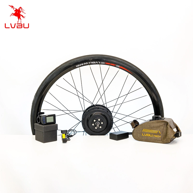 Kit Ebike 16-29 pulgadas 700cc venden ayudar rueda completa Ciclo eléctrico el Kit de conversión con cargador de batería