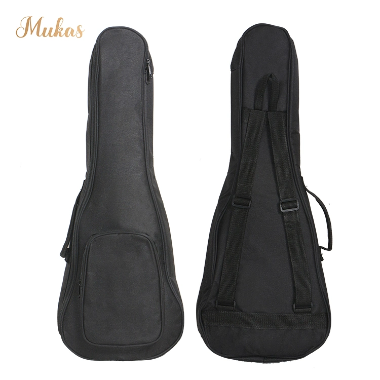 Fabrik Günstige Preise Zoll Bunte Gitarrentaschen 24/26inch Black Ukulele Tasche Musikinstrumente Zubehör Ukulele Koffer