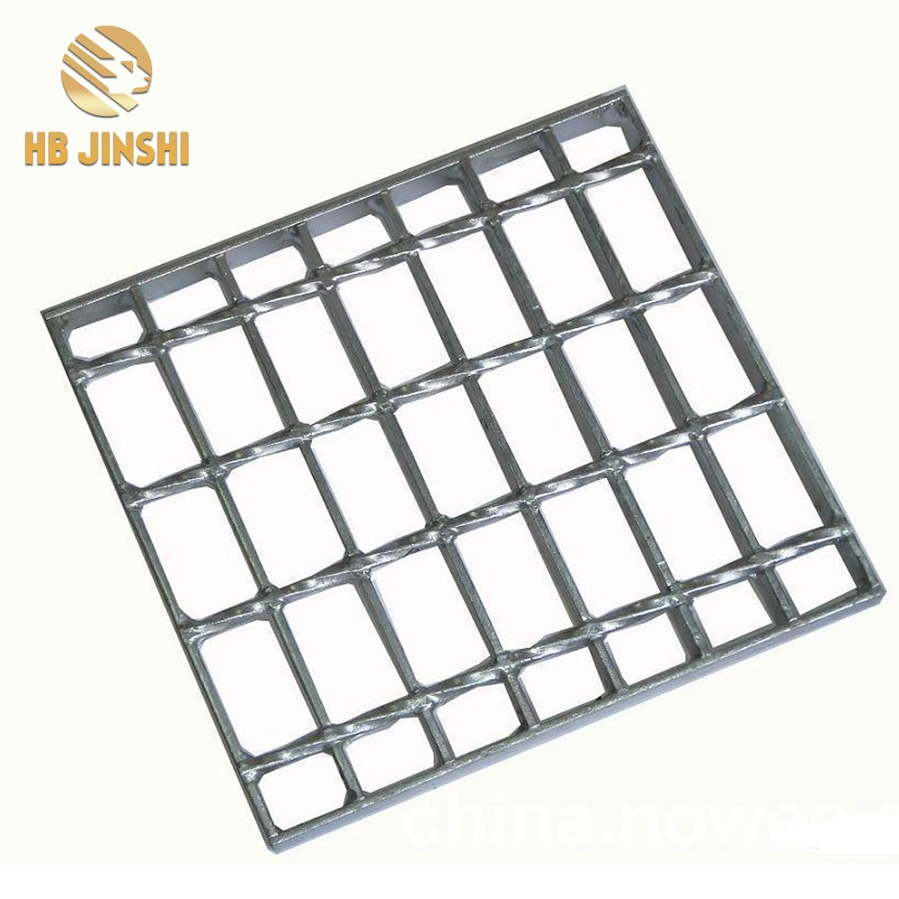 spiral Cross Bar Hot Dipped Galvnaized Steel Grating