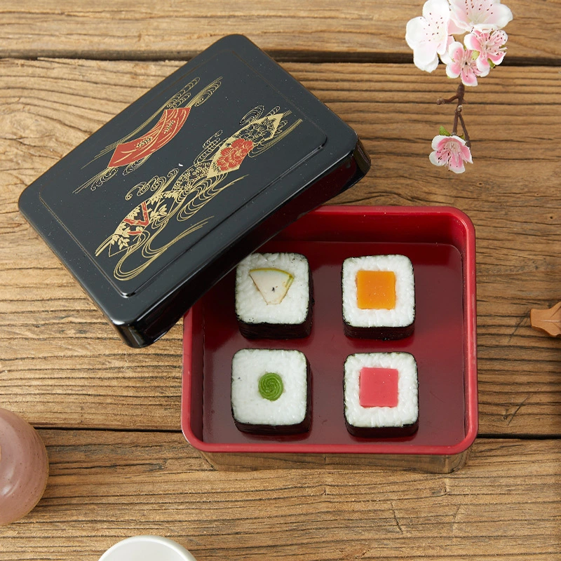 Japanese Style Portable Rice Sushi Catering Food Containers Bento Box