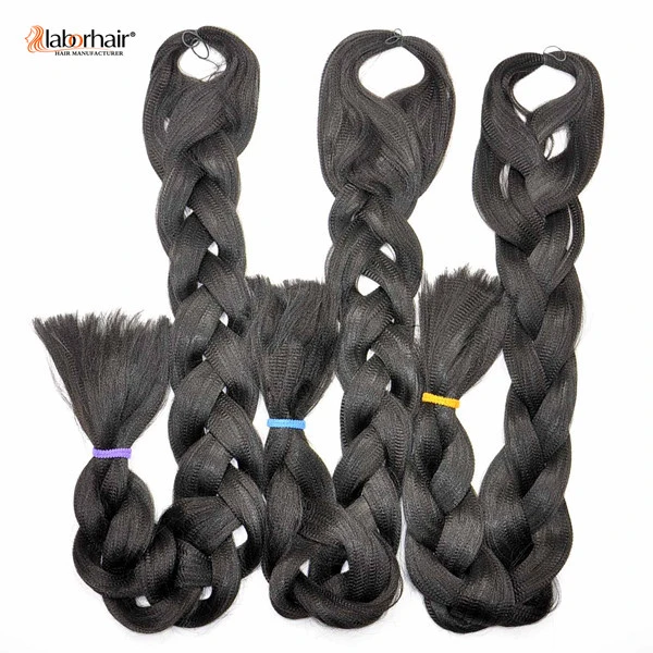 2017 Hair Braid Products 100% Kanekalon Jumbo Braid Synthetic Hair Extension Stock Lots Goods Available Lbh017