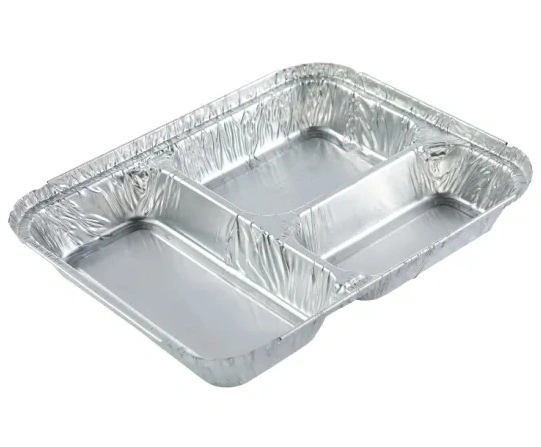 2023 Disposable Food Packaging Aluminum Foil Container Tray