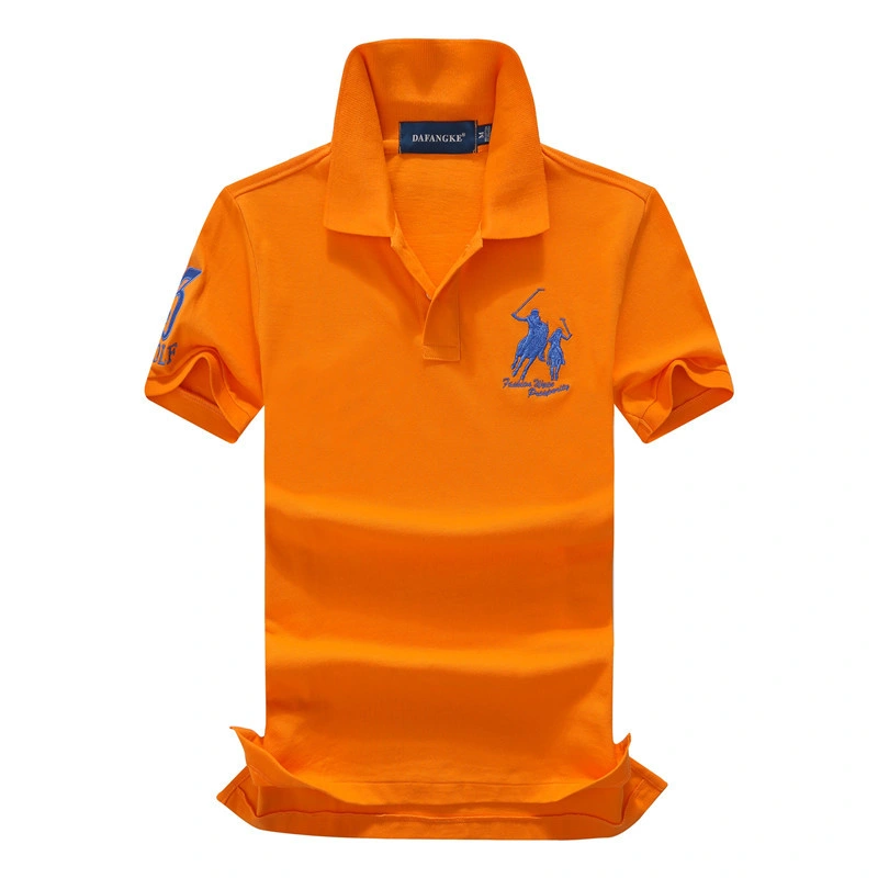 Wholesale Promotional Customized Fashion Sports Mens Quick Dry Golf Shirts