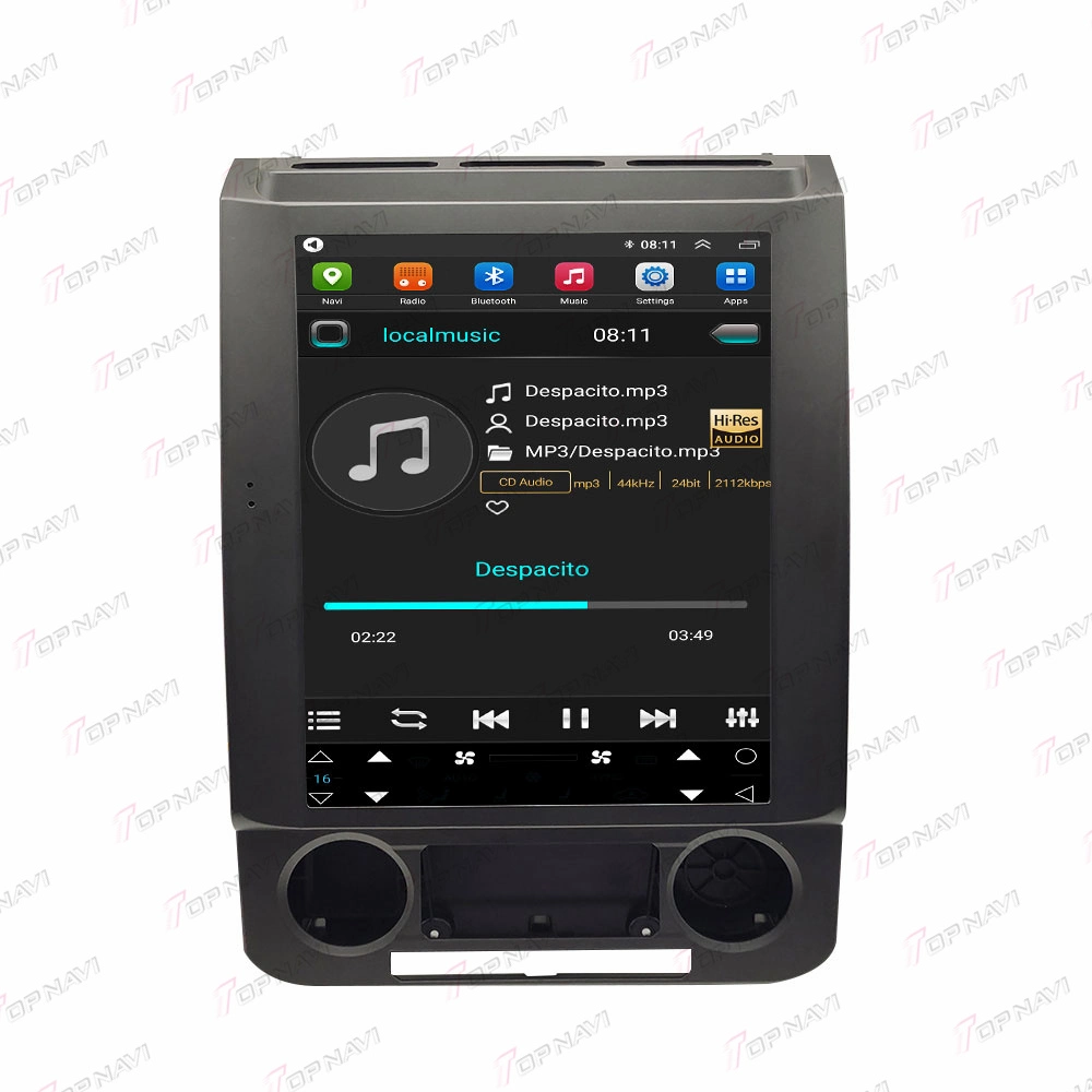 Android Car Multimedia para Ford Raptor F150 2015 2016 2017 2018 2019 Flash Pantalla Grande en Reproductor de DVD para Automóvil