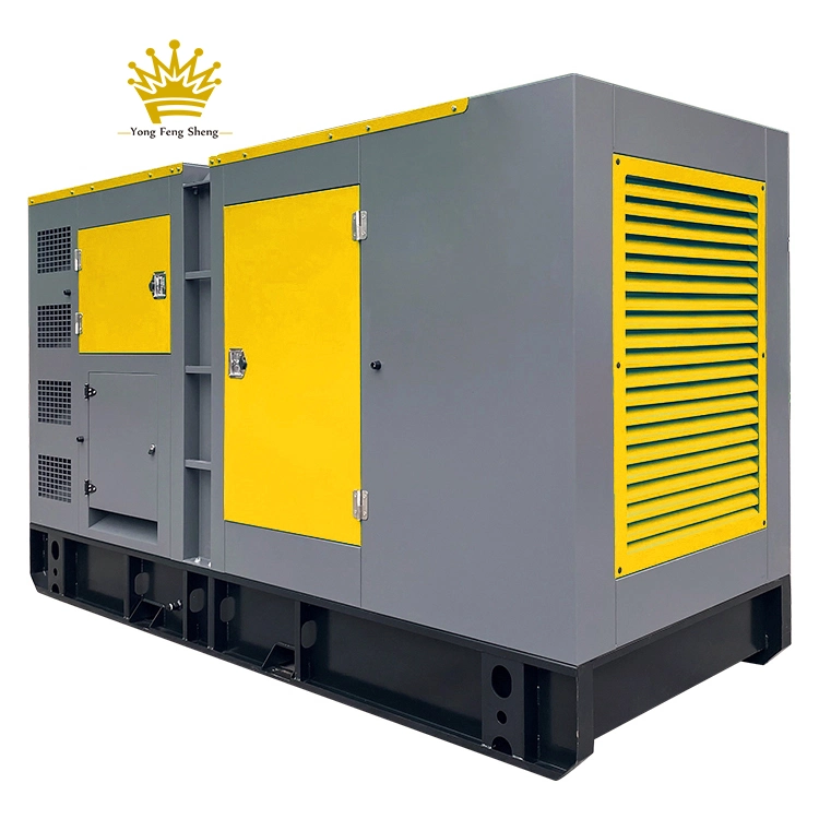 120kW 150kVA Equipo eléctrico portátil de tipo silencioso refrigerado por aire Fuente de alimentación Generador de Yofen