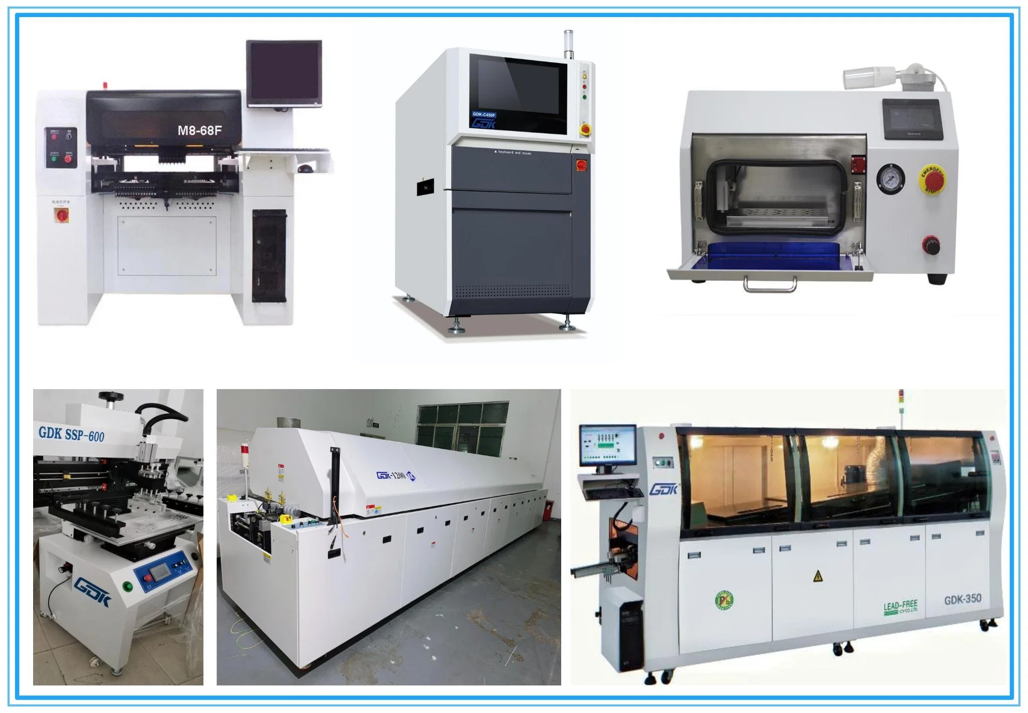 GDK Support Juki Used Fast Smart Modular Mounter RS -1r SMT High Speed Pick and Place Machine for Production Line