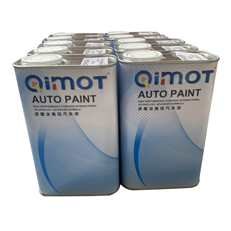 Tinta para automóvel acrílico de boa cobertura de alta aplicação popular High Chroma Pintura de automóvel 2K pintura superior Branco 01