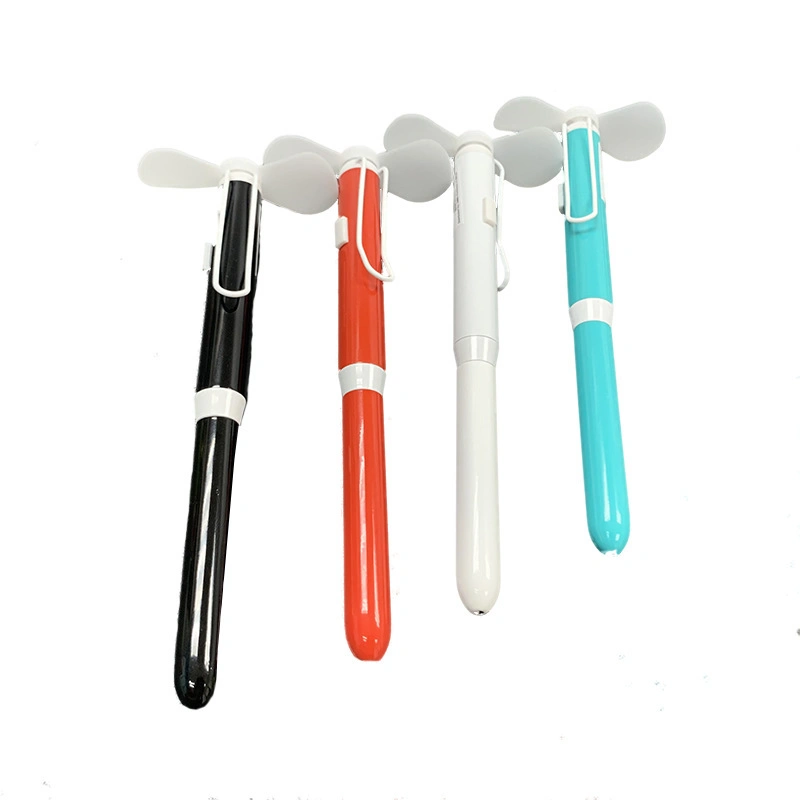 Mini Fan Gift Pen Advertising Promotion Gift Signature Pen Creative Mute Multi-Function Fan Pen